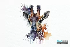Watercolor Gothic Animal PNG Clipart Product Image 1
