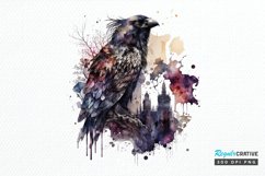 Watercolor Gothic Animal PNG Clipart Product Image 1