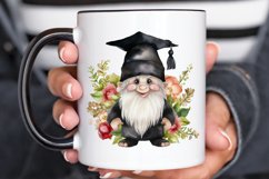 Watercolor Gnome Graduate PNG Clipart Product Image 2
