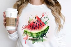 Watercolor Watermelon PNG Clipart Product Image 2