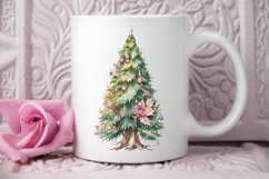 Watercolor Fairy Christmas Trees PNG Clipart Product Image 2