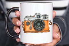 Retro Travel Camera PNG Clipart Product Image 2