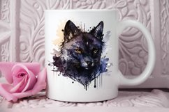 Watercolor Gothic Animal PNG Clipart Product Image 2