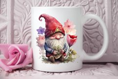 Watercolor valentine Gnome PNG Clipart Product Image 2