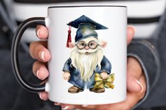 Watercolor Gnome Graduate PNG Clipart Product Image 2