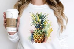 Watercolor Pineapple PNG Clipart Product Image 2