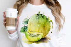 Watercolor Honeydew PNG Clipart Product Image 2