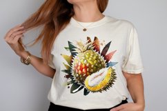 Watercolor Durian PNG Clipart Product Image 2