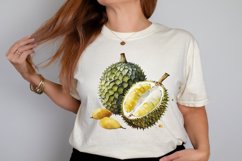 Watercolor Durian PNG Clipart Product Image 2