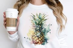 Watercolor Pineapple PNG Clipart Product Image 2