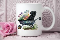 Watercolor Cute Wheelbarrows PNG Clipart Product Image 2