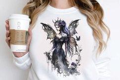 Watercolor Gothic Fairie PNG Clipart Product Image 2