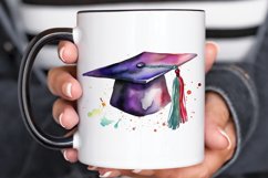 Watercolor Graduate Flower PNG Clipart Product Image 2