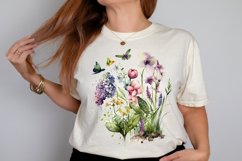 Watercolor Spring Garden PNG Clipart Product Image 2