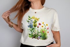 Watercolor Spring Garden PNG Clipart Product Image 2