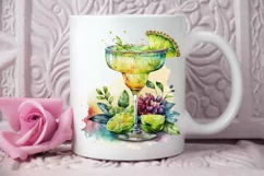 Watercolor Margarita PNG Clipart Product Image 2