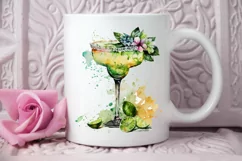 Watercolor Margarita PNG Clipart Product Image 2