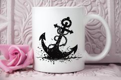 Anchor Black PNG Clipart Product Image 2