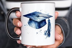 Watercolor Graduate Flower PNG Clipart Product Image 2