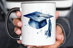 Watercolor Graduate Flower PNG Clipart Product Image 2