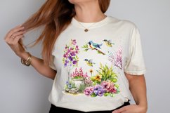 Watercolor Spring Garden PNG Clipart Product Image 2