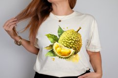 Watercolor Durian PNG Clipart Product Image 2