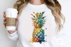 Watercolor Pineapple PNG Clipart Product Image 2