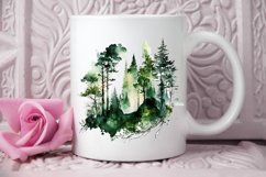 Watercolor Forest PNG Clipart Product Image 2