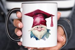 Watercolor Gnome Graduate PNG Clipart Product Image 2