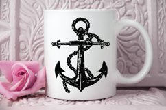 Anchor Black PNG Clipart Product Image 2