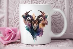 Watercolor Gothic Animal PNG Clipart Product Image 2