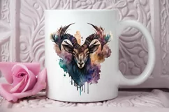 Watercolor Gothic Animal PNG Clipart Product Image 2