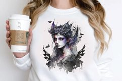 Watercolor Gothic Fairie PNG Clipart Product Image 2