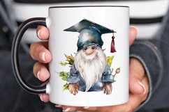 Watercolor Gnome Graduate PNG Clipart Product Image 2