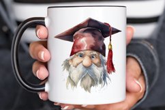 Watercolor Gnome Graduate PNG Clipart Product Image 2