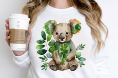 Watercolor Koala Patrick&#039;s Day PNG Clipart Product Image 2
