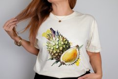 Watercolor Durian PNG Clipart Product Image 2