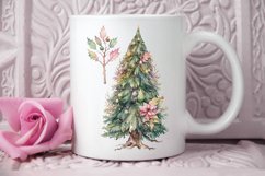 Watercolor Fairy Christmas Trees PNG Clipart Product Image 2