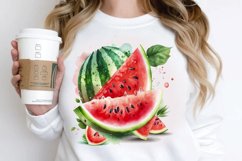 Watercolor Watermelon PNG Clipart Product Image 2