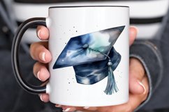 Watercolor Graduate Flower PNG Clipart Product Image 2