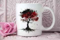 Watercolor Gothic Trees PNG Clipart Product Image 2