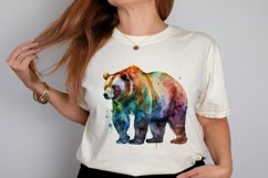 Watercolor Bear PNG Clipart Product Image 2