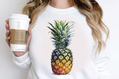 Watercolor Pineapple PNG Clipart Product Image 2
