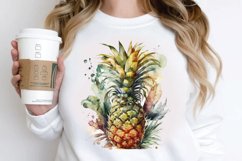 Watercolor Pineapple PNG Clipart Product Image 2