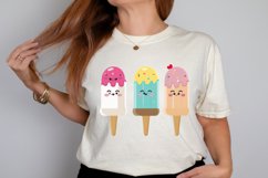 Watercolor Cute Ice Cream PNG Clipart Product Image 2
