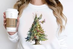 Watercolor Fairy Christmas Trees PNG Clipart Product Image 3