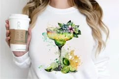 Watercolor Margarita PNG Clipart Product Image 3