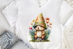 Watercolor easter bunny Gnome PNG Clipart Product Image 3