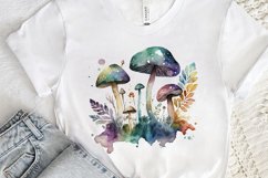 Watercolor Magic Mushrooms PNG Clipart Product Image 3