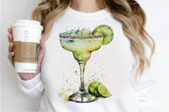 Watercolor Margarita PNG Clipart Product Image 3